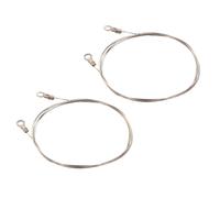 vidaXL Alambres de corte para cortador de espuma 2 unidades 137 cm