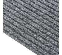 vidaXL Alfombra antideslizante gris, 100 x 350 cm