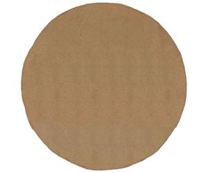 vidaXL Alfombra circular de yute, diámetro 210 cm