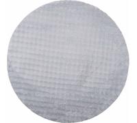 vidaXL Alfombra circular SIROLO, gris, de poliéster, diámetro 200 cm