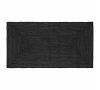 vidaXL Alfombra de área Gris oscuro 80 x 150 cm yute