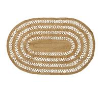 vidaXL Alfombra de área Natural 122 x 183 cm yute