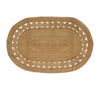 vidaXL Alfombra de área Natural 205 x 305 cm yute