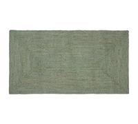 vidaXL Alfombra de área Verde oliva 60 x 110 cm yute