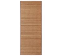 vidaXL Alfombra de bambú Natural rectangular Marrón 150 x 200 cm