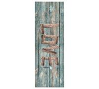 vidaXL Alfombra de Cocina Lavable Coffee 45x150 cm Felpudo Estera Pasillo Color coffee blue, coffee brown, Cooking y mas