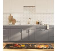 vidaXL Alfombra de cocina lavable multicolor 60x180 cm