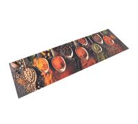 vidaXL Alfombra de Cocina Lavable Spice Felpudo Pasillo Antideslizante Estera Color Spice, Cuchara, spoon 1 y mas