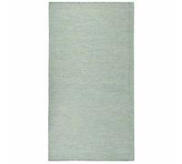 vidaXL Alfombra de exterior de tejido plano turquesa 80x150 cm