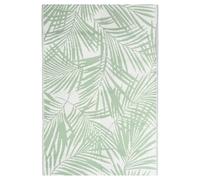 vidaXL Alfombra de exterior PP 160x230 cm alfombra al aire libre Color Hoja, verde, green leaf pattern y mas