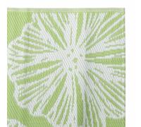 vidaXL Alfombra de exterior PP 160x230 cm alfombra al aire libre Color Hoja, verde, green leaf pattern y mas