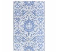 vidaXL Alfombra de exterior PP ARAKIL azul bebé 190x290 cm