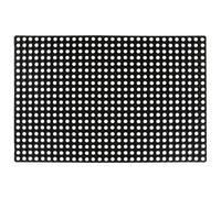 vidaXL Felpudo de goma 16 mm 80 x 120 cm
