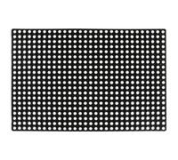 vidaXL Alfombra de goma 23 mm 80x120 cm