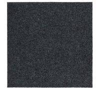 vidaXL Alfombra de pasillo atrapa suciedad 100x100 cm gris antracita
