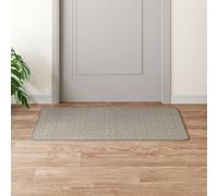vidaXL Alfombra de pasillo con aspecto de sisal platina 50x100 cm