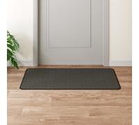 vidaXL Alfombra de pasillo con aspecto sisal gris antracita 50x100 cm