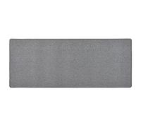 vidaXL Alfombra de Pasillo Entrada Vestíbulo Galería Estera Salón Dormitorio Cocina Oficina Suelo Lavable Antideslizante Gris Oscuro 80x200 cm