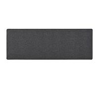 vidaXL Alfombra de Pasillo Entrada Vestíbulo Galería Estera Salón Dormitorio Cocina Oficina Suelo Lavable Antideslizante Gris Antracita 80x250 cm