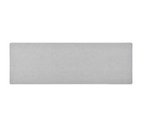 vidaXL Alfombra de Pasillo Entrada Vestíbulo Galería Estera Salón Dormitorio Cocina Oficina Suelo Lavable Antideslizante Gris Claro 50x150 cm