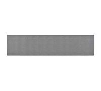 vidaXL Alfombra de Pasillo Entrada Vestíbulo Galería Estera Salón Dormitorio Cocina Oficina Suelo Lavable Antideslizante Gris Oscuro 50x250 cm