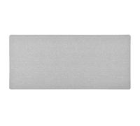 vidaXL Alfombra de Pasillo Entrada Vestíbulo Galería Estera Salón Dormitorio Cocina Oficina Suelo Lavable Antideslizante Gris Claro 50x100 cm