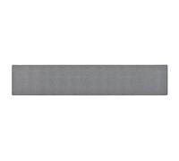 vidaXL Alfombra de Pasillo Entrada Vestíbulo Galería Estera Salón Dormitorio Cocina Oficina Suelo Lavable Antideslizante Gris Oscuro 50x300 cm