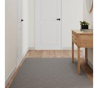 vidaXL Alfombra de pasillo gris 100x180 cm