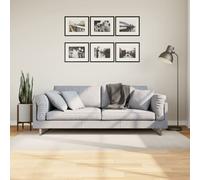vidaXL Alfombra de pelo corto look escandinavo IZA crema 100x200 cm