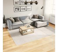 Vidaxl Alfombra IZA 200x280 Cm Pelo Corto Look Escandinavo Antracita/Gris/Crema Cream