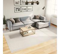 Vidaxl Alfombra Pelo Corto Look Escandinavo IZA 240x340 Cm - Color Antracita, Crema, Gris Cream