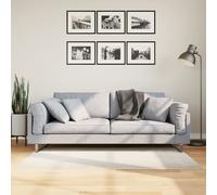 vidaXL Alfombra de pelo corto look escandinavo IZA crema 80x150 cm