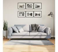 vidaXL Alfombra de pelo corto look escandinavo IZA gris 80x150 cm