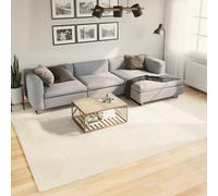 vidaXL Alfombra de pelo corto OVIEDO beige 240x340 cm