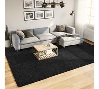 Vidaxl Alfombra Pelo Corto OVIEDO 240x340 Cm Color Antracita Black