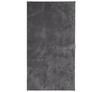 vidaXL Alfombra de Pelo Corto Suave Lavable HUARTE Antracita 60x110 cm