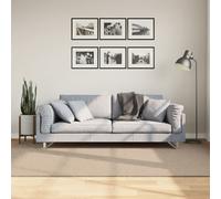vidaXL Alfombra de pelo corto suave lavable HUARTE arena 160x230 cm