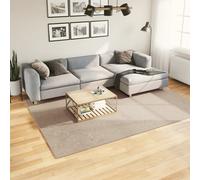 vidaXL Alfombra de pelo corto suave lavable HUARTE arena 200x280 cm