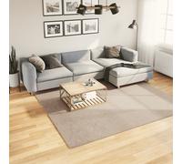 vidaXL Alfombra de pelo corto HUARTE – Suave lavable Arena 240x240 cm
