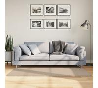 vidaXL Alfombra de pelo corto suave lavable HUARTE arena 80x150 cm