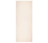 vidaXL Alfombra HUARTE de pelo corto suave lavable Beige 80x200 cm