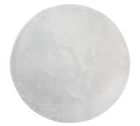 vidaXL Alfombra de Pelo Corto Suave Lavable HUARTE Gris Ø 100 cm
