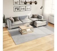 vidaXL Alfombra de pelo corto suave lavable HUARTE gris 200x280 cm