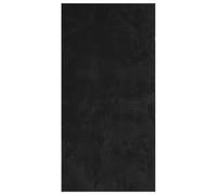 vidaXL Alfombra de pelo corto HUARTE – suave y lavable, Negro 100x200 cm