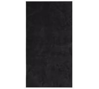 vidaXL Alfombra de Pelo Corto Suave Lavable HUARTE Negro 60x110 cm