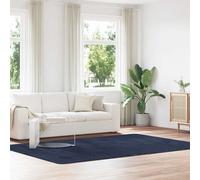vidaXL Alfombra de pelo largo NAVARRA azul marino 200x290 cm poliéster