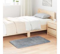 vidaXL Alfombra de pelo largo NAVARRA gris claro 60x100 cm poliéster