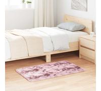 vidaXL Alfombra de pelo largo NAVARRA rosa polvoriento 60x100 cm