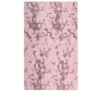 vidaXL Alfombra de Pelo Largo Rosa Polvoriento 80x150 cm Poliéster, Alfombra, Alfombra de Sala de Estar, Alfombra mullida, Alfombra de área