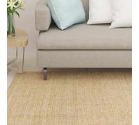 vidaXL Alfombra de sisal natural 100x150 cm